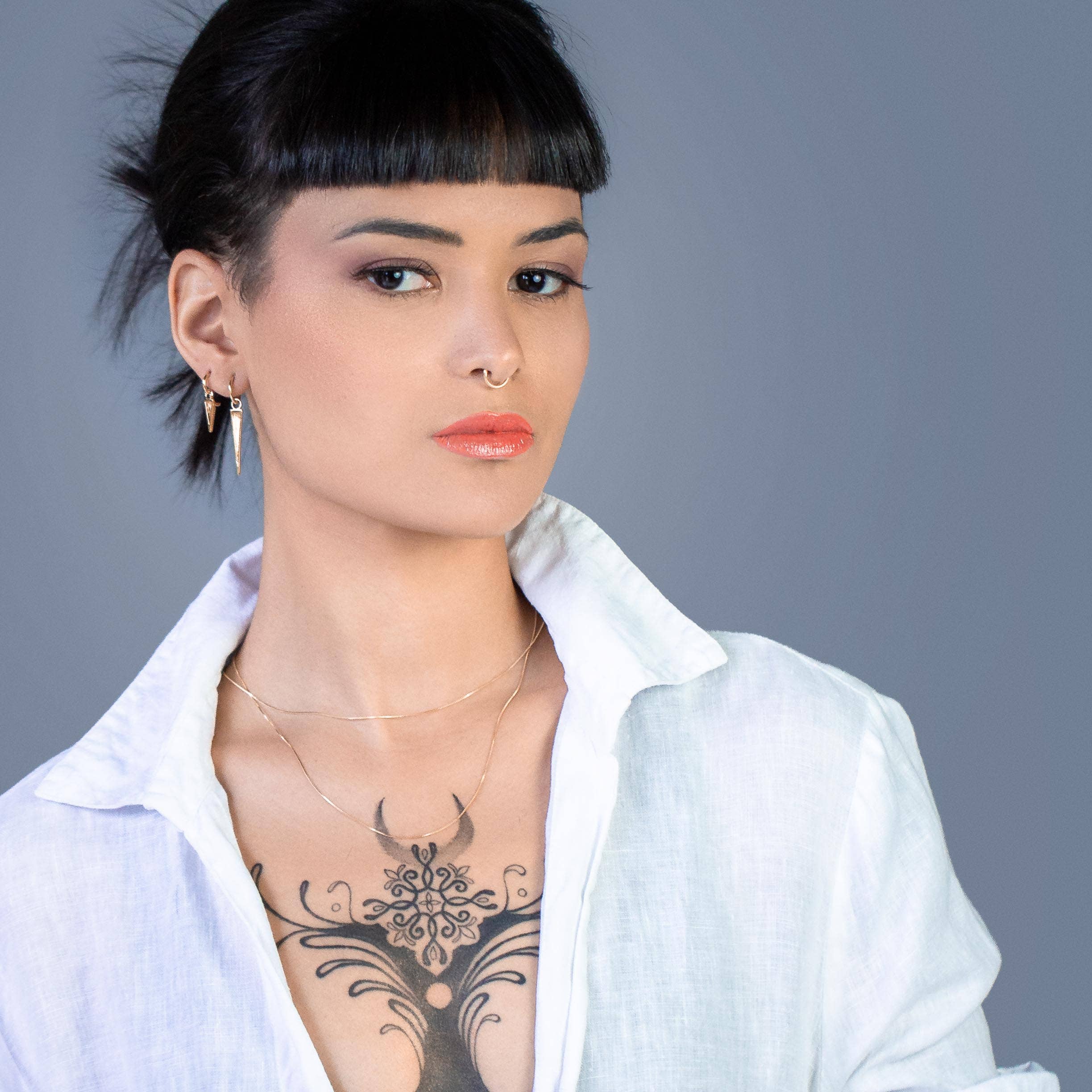 Mini Seamless Clicker Hoop Earrings: 11mm