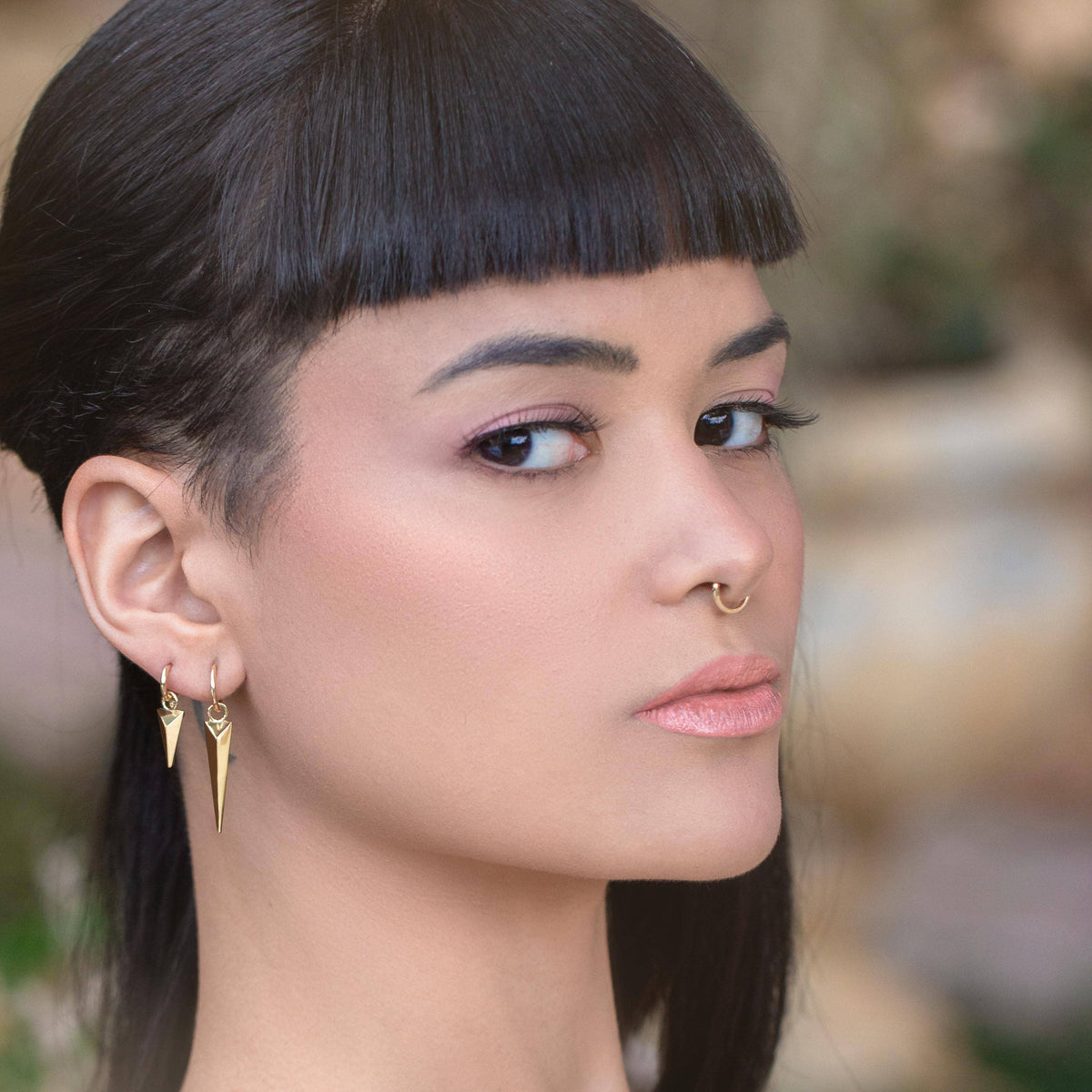 Mini Seamless Clicker Hoop Earrings: 11mm